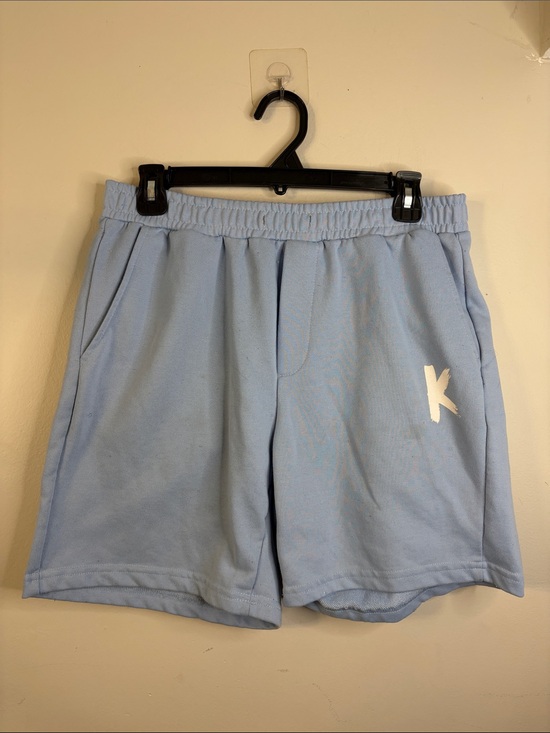 SHEIN Other - SHEIN Baby Blue Men's Athletic Shorts White K Detail size Small #6 🏷️